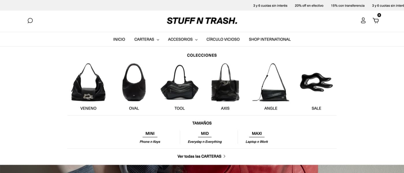 stuffntrash.com · A menu with photos · After